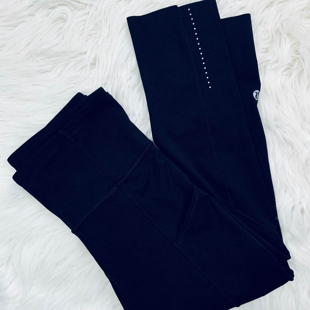Lululemon Athletica Fast And Free High Rise Crop